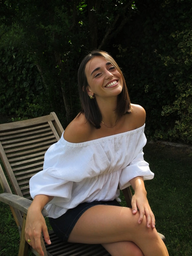 Blusa Naia de Lino