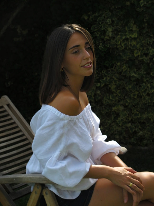 Blusa Naia de Lino