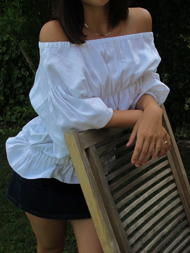 Blusa Naia de Lino
