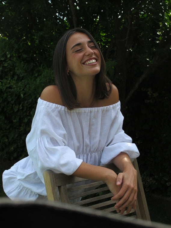 Blusa Naia de Lino
