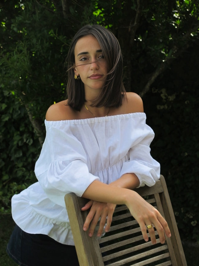 Blusa Naia de Lino