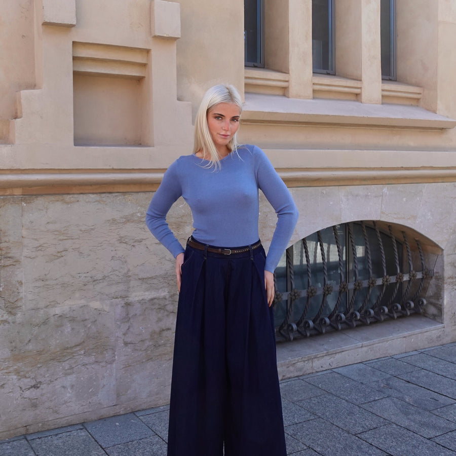 Jersey de Punto Tanit Azul