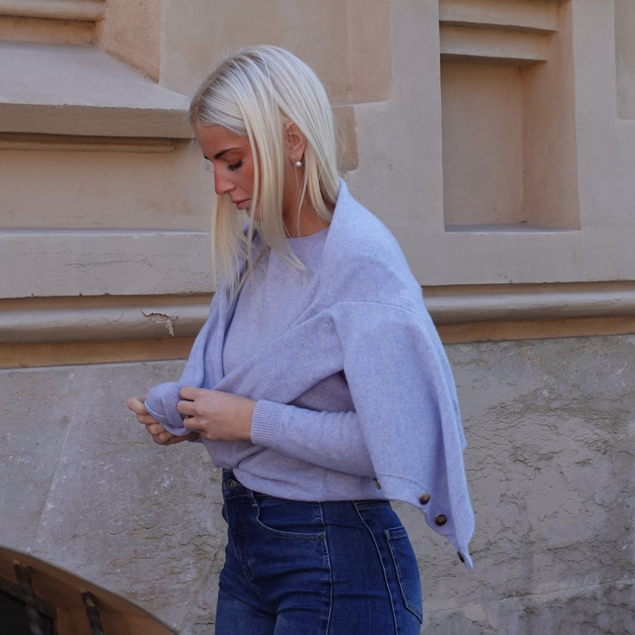 Twinset de Lana Linoa Azul