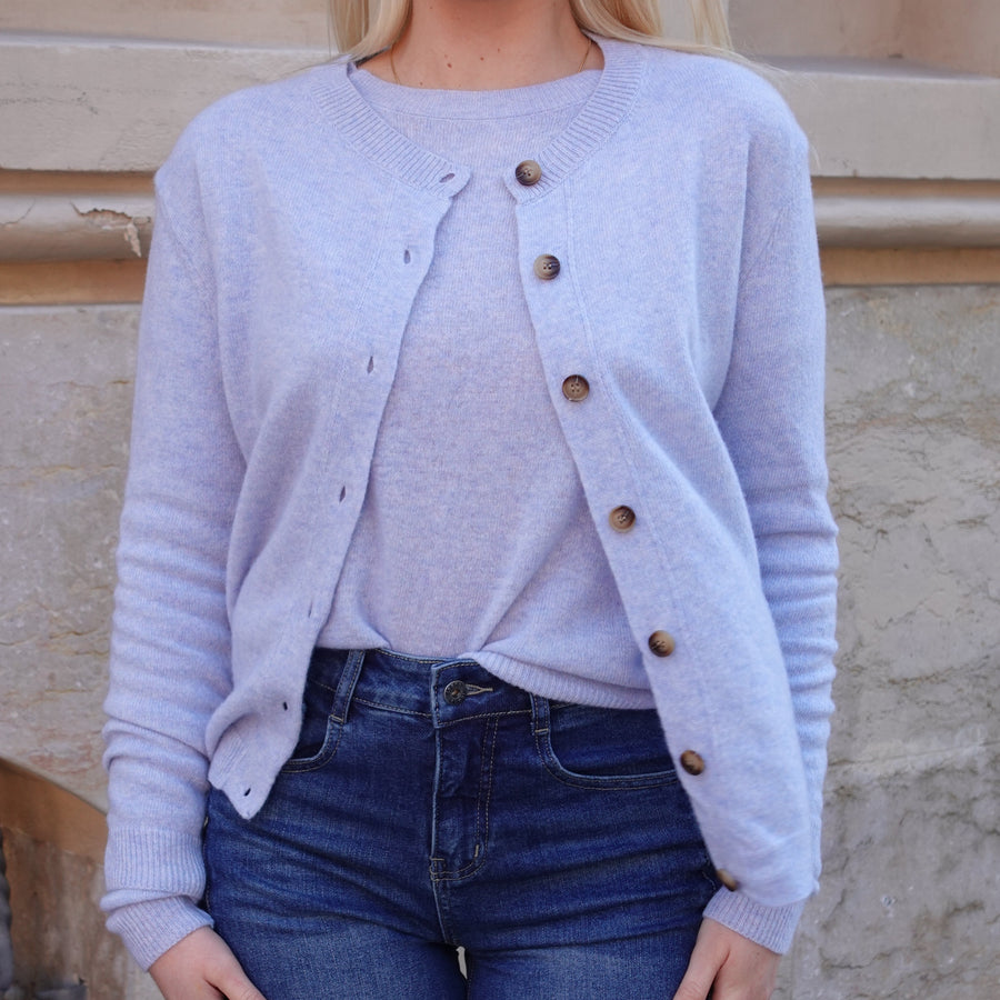 Twinset de Lana Linoa Azul