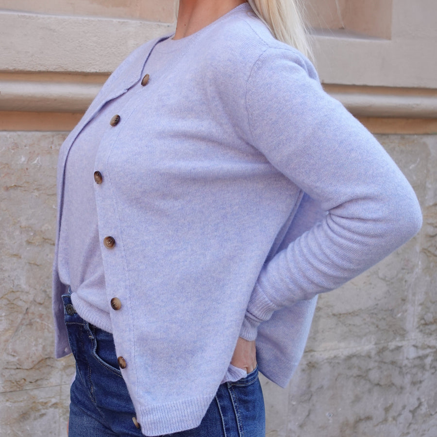 Twinset de Lana Linoa Azul